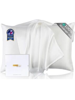 ZIMA SILK Queen Pillowcase 100% Mulberry Silk New Luxury Bedding